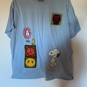 ** Blue Graphic Women’s Size  XXL  Shirt**